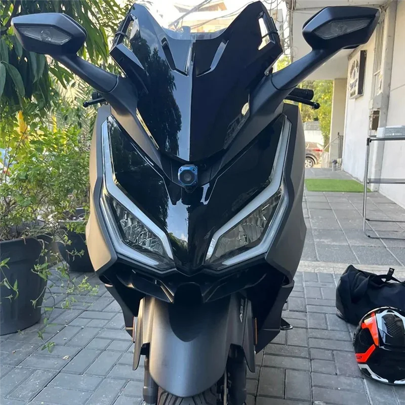 

Compact Motorcycle Front Fairing Winglets Aerodynamic Wing Side Wings Spoiler For Honda Forza 350 2021 2022
