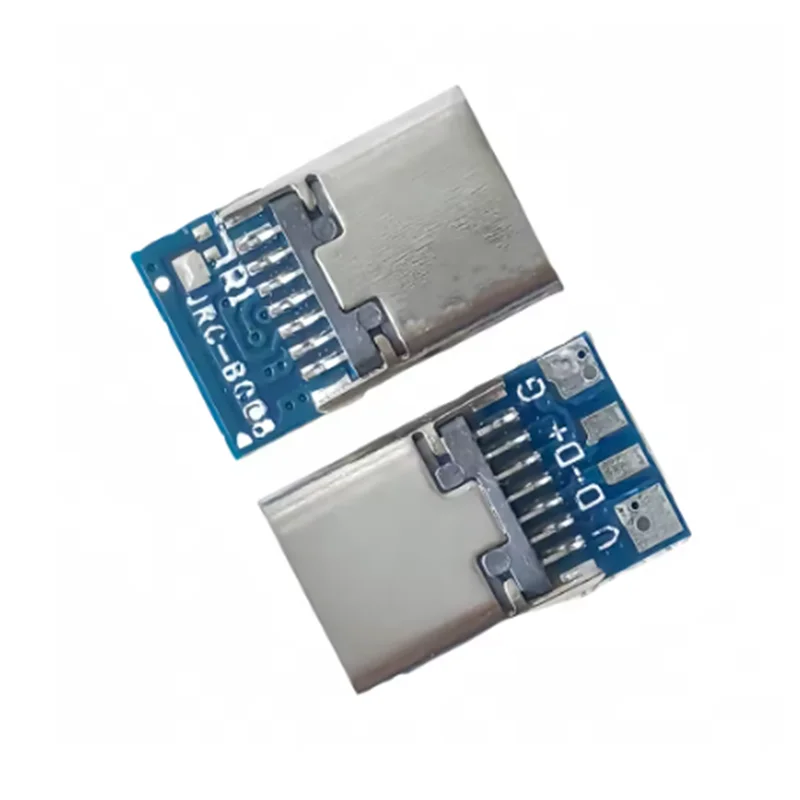 10 قطعة USB 3.1 Type-C موصل 24 دبابيس ذكر/أنثى المقبس وعاء محول إلى لحام الأسلاك والكابلات 24 دبابيس دعم لوحة دارات مطبوعة