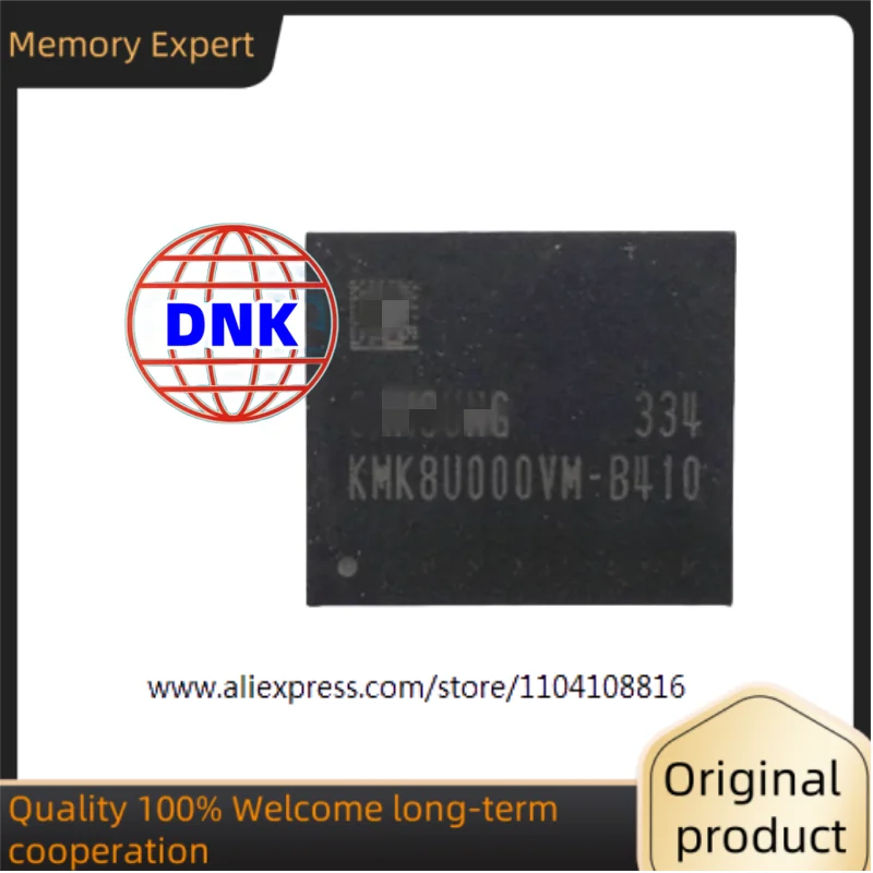 KMK8X000VM-B412 KMK8U000VM-B410 KMKUS000VM-B410 New original emcp32+4 font IC