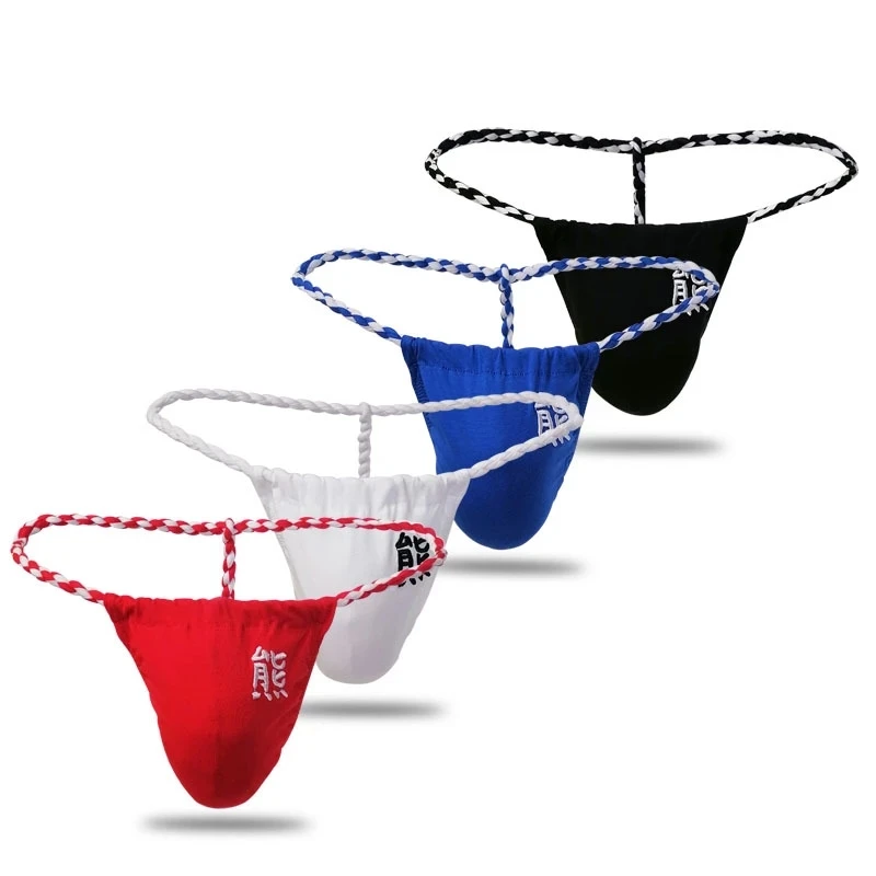 Bear Paw Claw Underwear Men\'s Jockstrap Thongs Bear Gay G-strings T-back Briefs Lingerie Bikini Bulge Pouch Hundoshi M L XL XXL