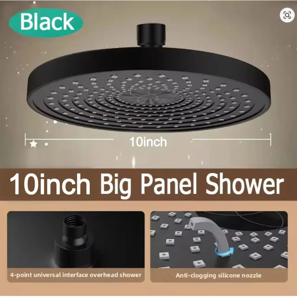 

Bathroom Shower Heads Top Spray Large Water Volume Booster Showerhead Furniture Sets Large Shower Head