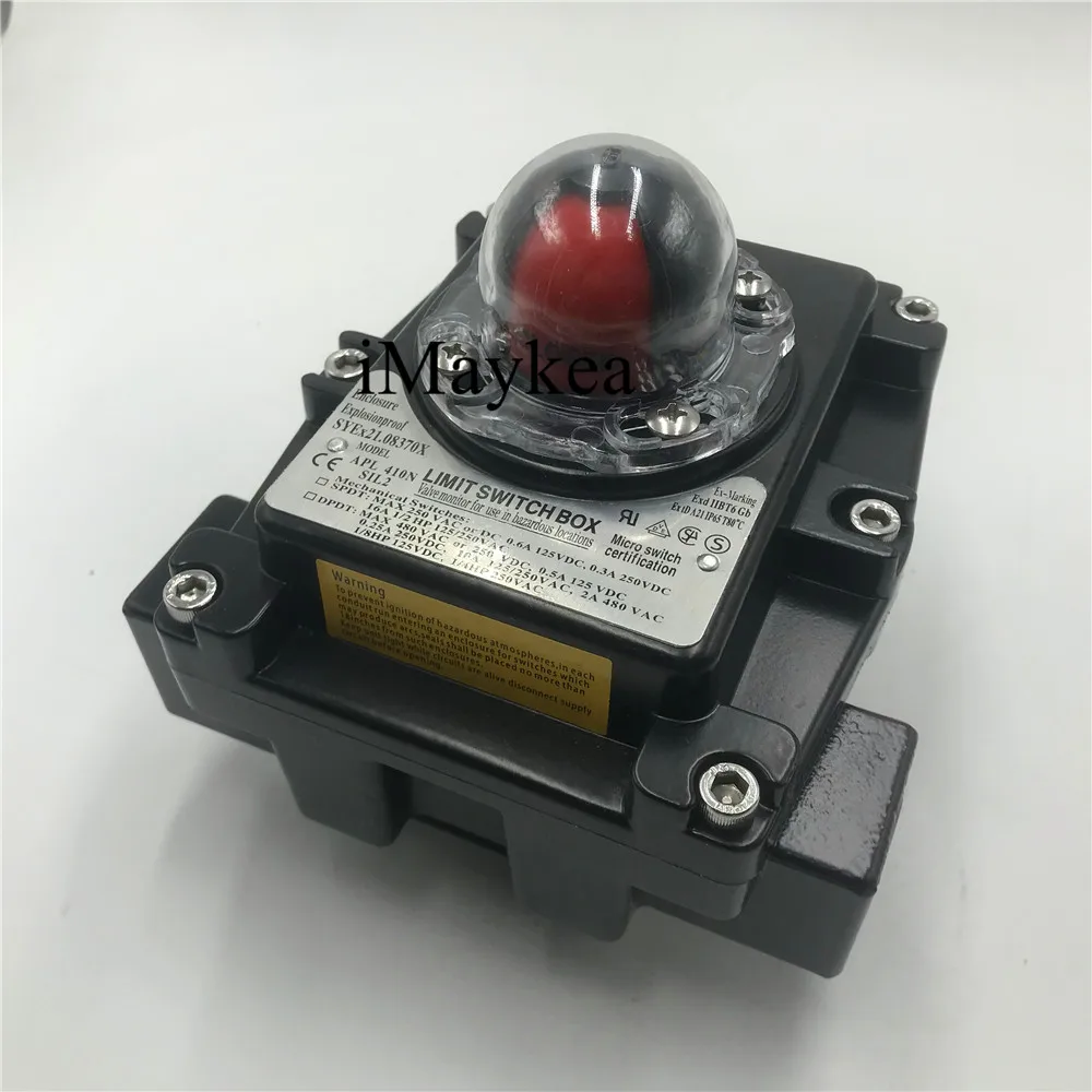 APL-410N Limit Switch Valve Pneumatic Reply Device Position Indicator For Valves Explosion Proof Protection