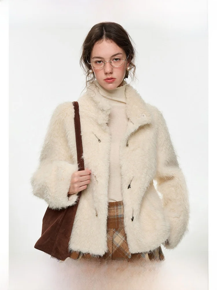 

Оксамитовая шуба Ele Snow, женская модная универсальная зимняя верхняя одежда, экологически чистая VEGA CHANG Casual Long Sve ort ...