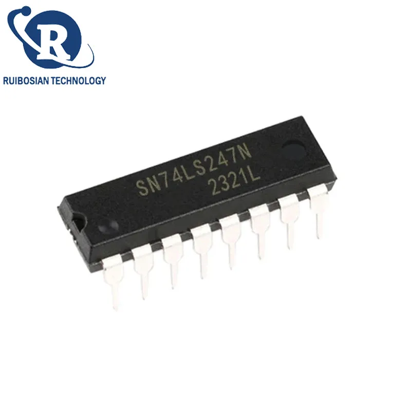 10Pcs  SN74LS240N SN74LS244N SN74LS245N SN74LS247N SN74LS273N SN74LS373N DIP-20 DIP-16 Logic Gate IC