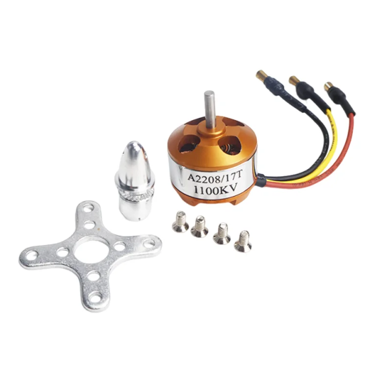 XXD A2212 A2208 930KV 1000KV 1400KV 2200KV 2700KV Bezszczotkowy silnik z bezszczotkowym regulatorem prędkości silnika ESC 30A do drona RC FPV — zdjęcie 4