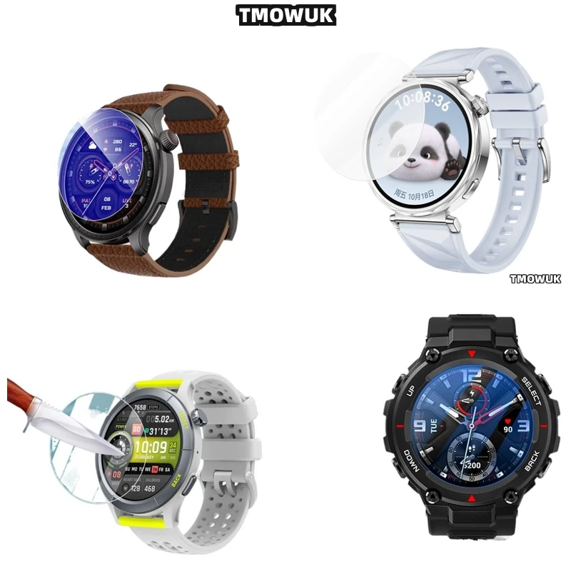 

For Amazfit GTR Cheetah Pro Balance 2 Falcon 9H Hardness Tempered Glass Anti - Scratch Screen Cover