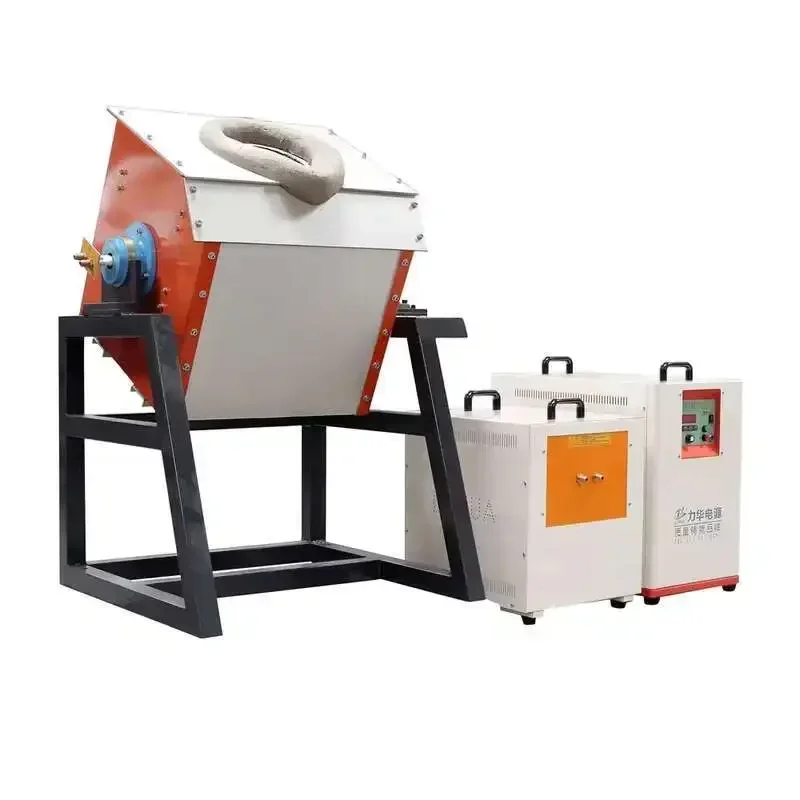 

10Kg 20Kg 50Kg 100Kg 150Kg 200Kg Small Induction Melting Furnace For Copper/Gold/Sier/Aluminum/Steel