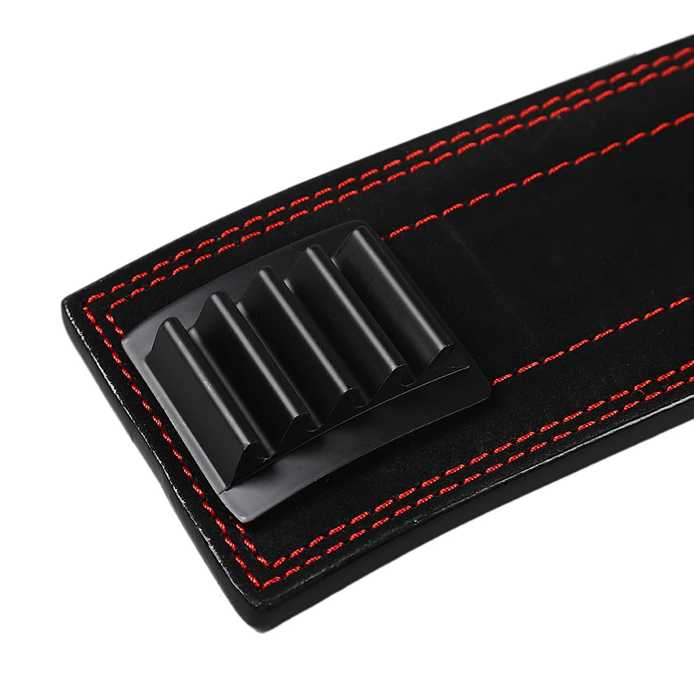 Weight Lifting Lever Belt New Button-Down Design Squat Hard Pull Training Belt New 10CM Wide 13MM Sports Fitness Accessories
