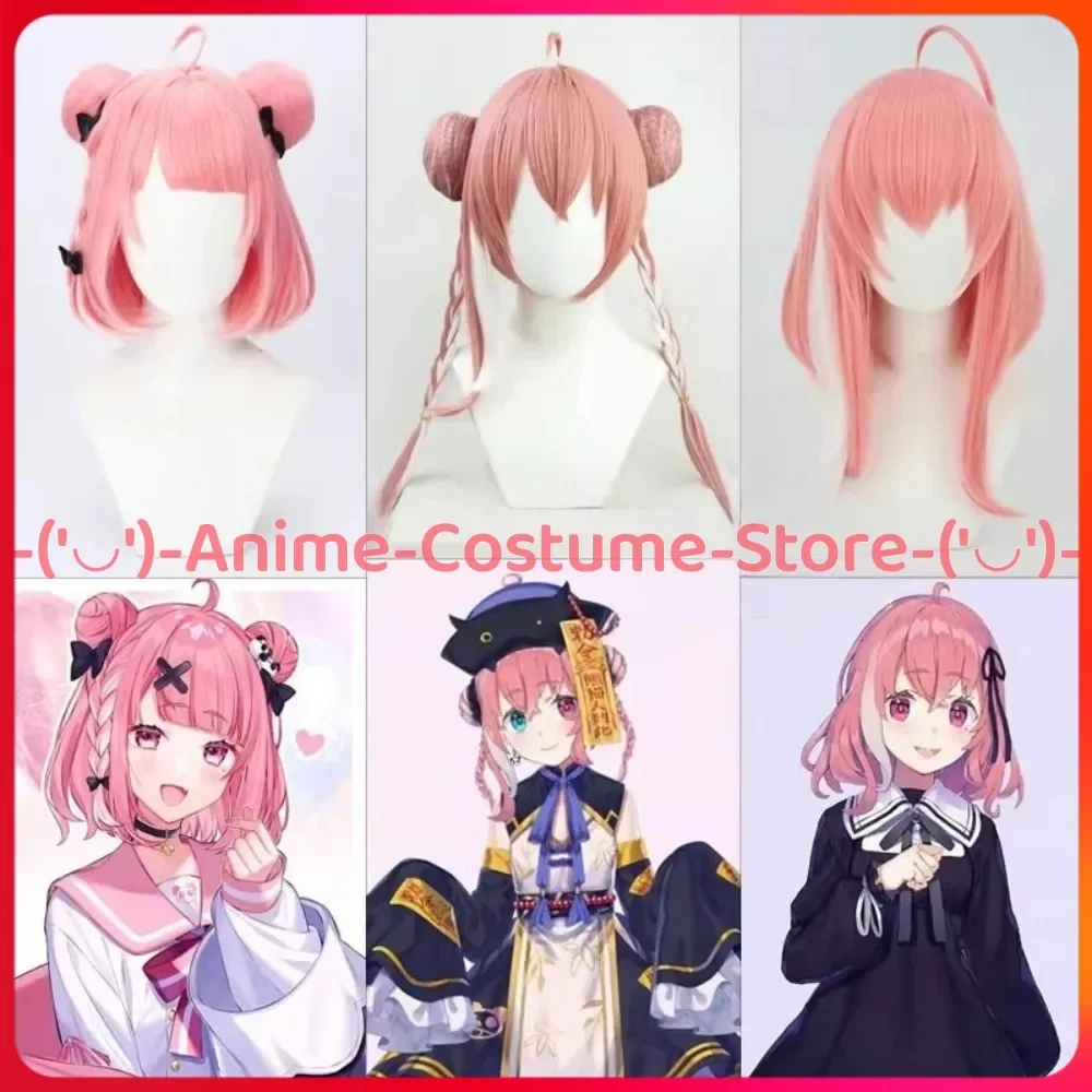 Peruka Cosplay VTuber Sasaki Saku Panda Man, postać z anime/gry, peruki na Halloween, karnawał, imprezę, odporna na ciepło, włosy syntetyczne