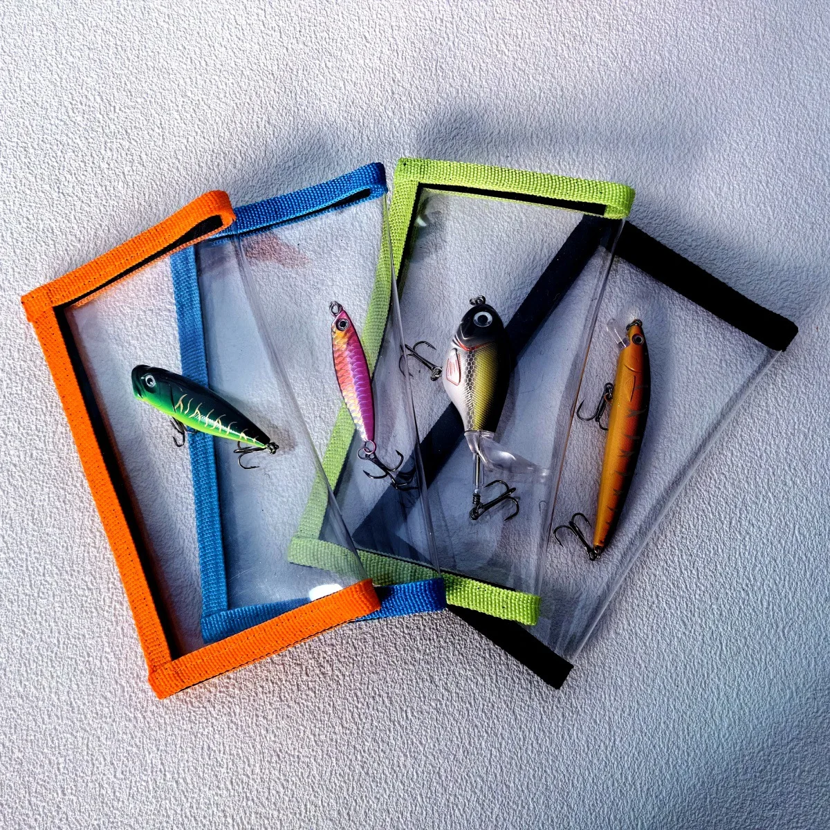 PVC Lure Protective Pouch, Scratch‑Resistant Metal Jig and Artificial Bait Hook Protector