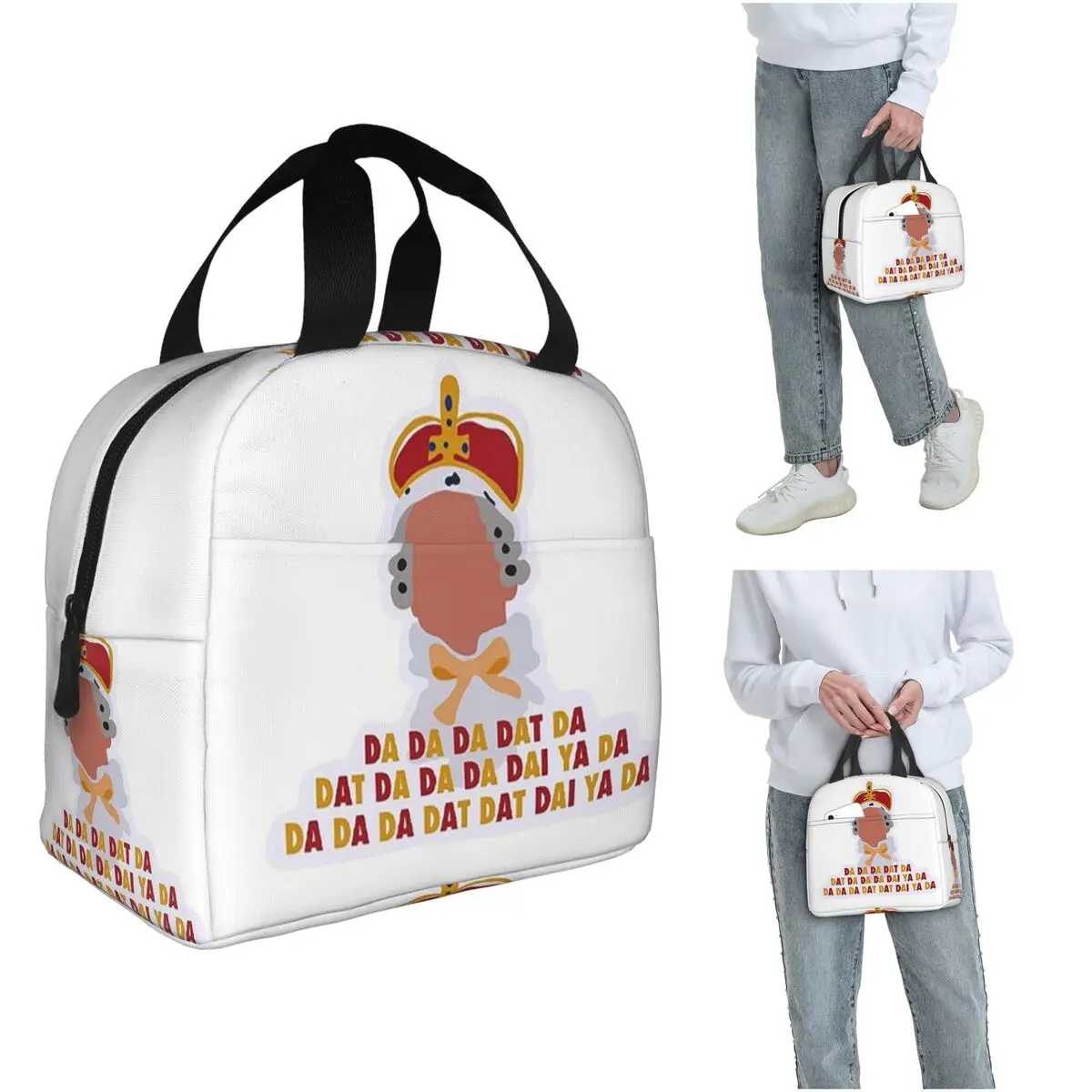 

Термосумка для обедов Hamilton King Georg для женщин и детей, портативная термосумка для еды, термосумка-тоут