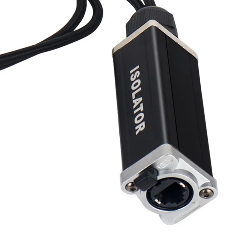 

2 Channel XLR Network Cable Extender Network Signal Extender 3Pin XLR To RJ45 Ethernet Extender