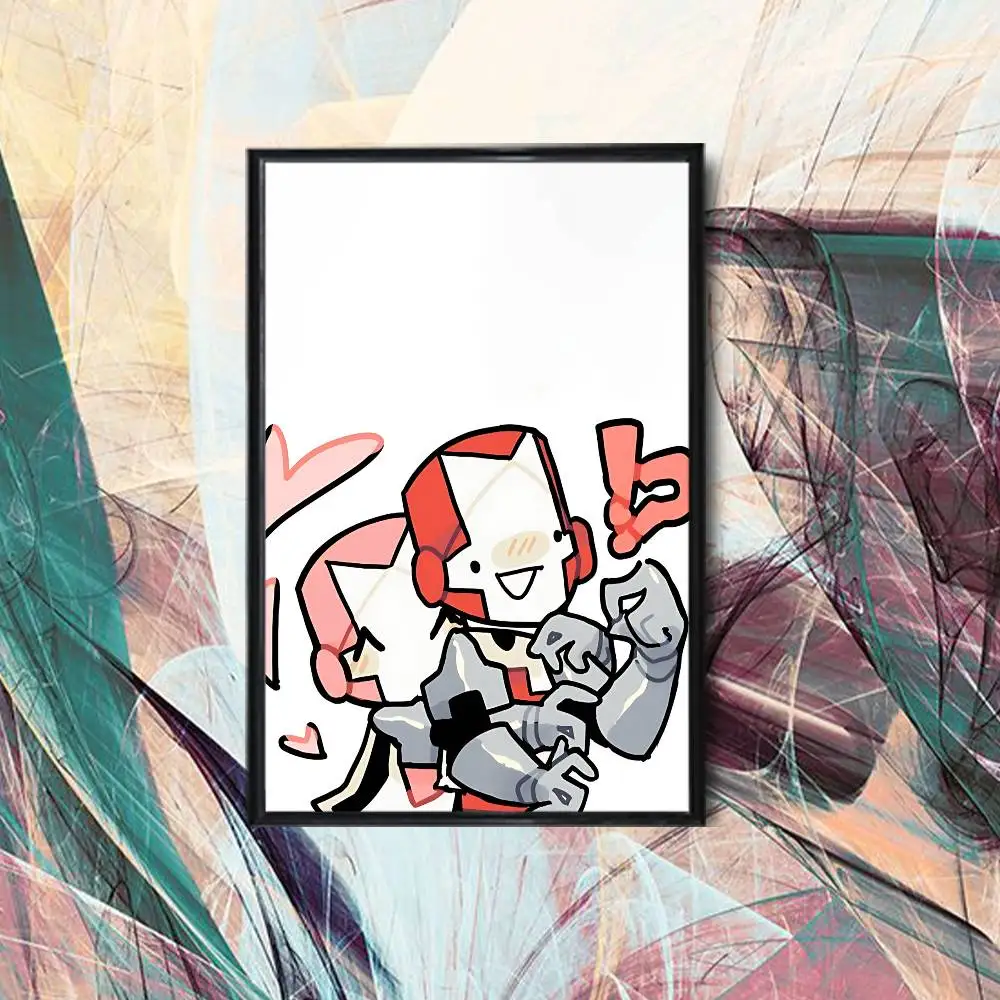 Ice Fire Thunder Magic Castle Crashers High Quality Dorm Living Room Aesthetic Wall Decoration Painting Poster Stickers