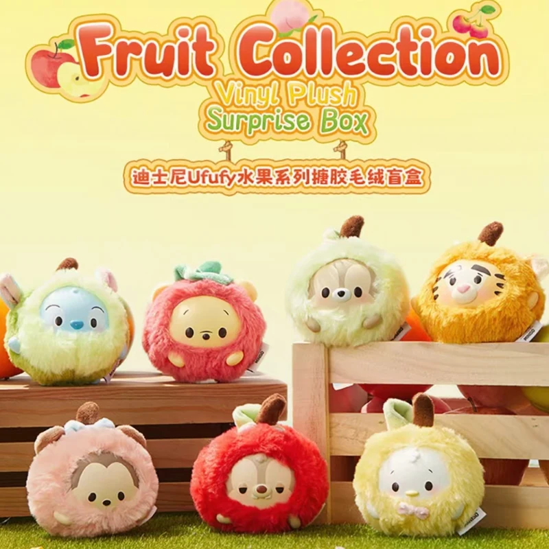 

New Original ufufy Fruit Series Vinyl Plush Trendy Play Blind Box Handmade Model Pendant Backpack Pendant Cartoon Toy Gift