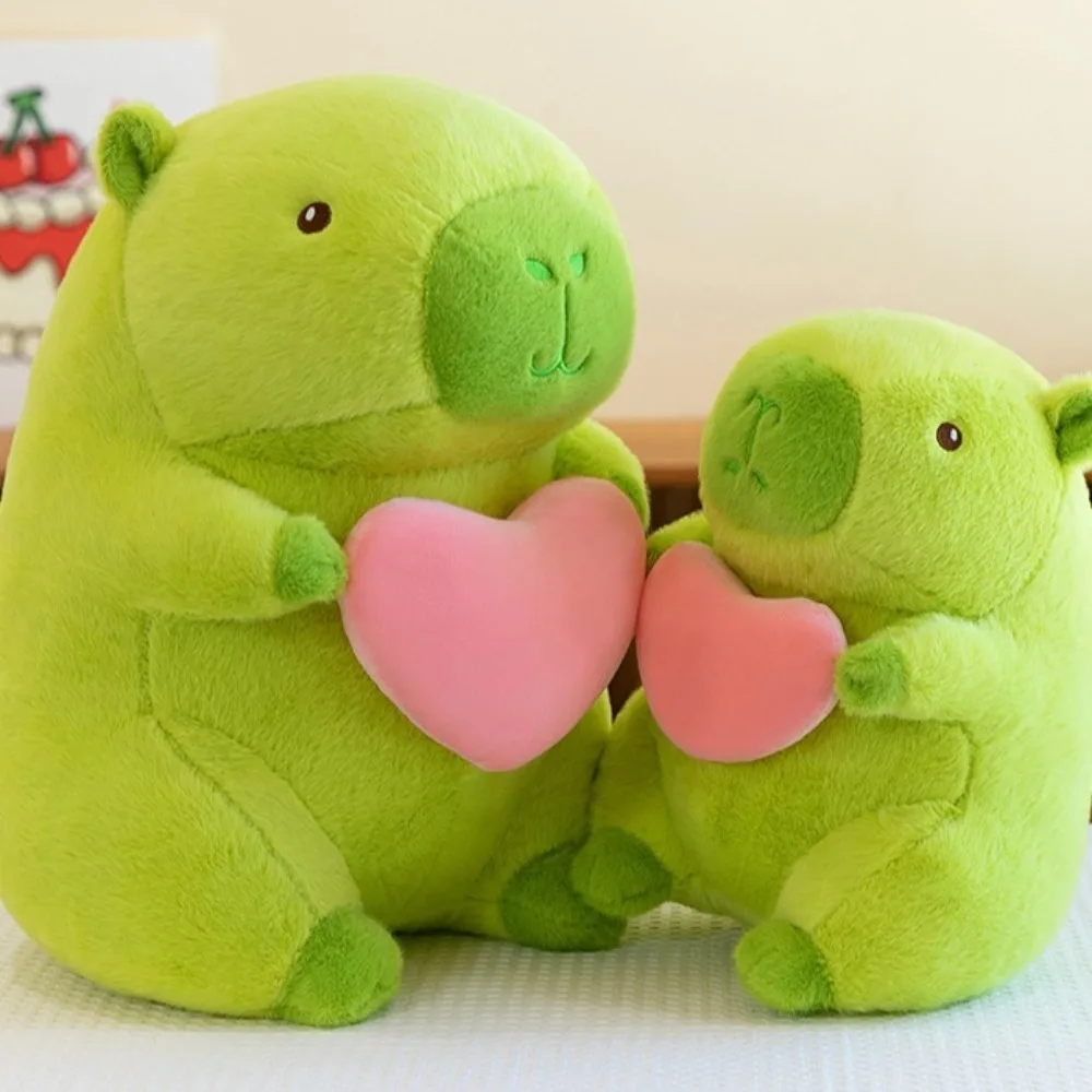 

PP Cotton Green Capybara Plush Toy Simulation Fluffy Love Capybara Doll Soft Cartoon Capibara Anime Fluffty Toy Christmas Toy