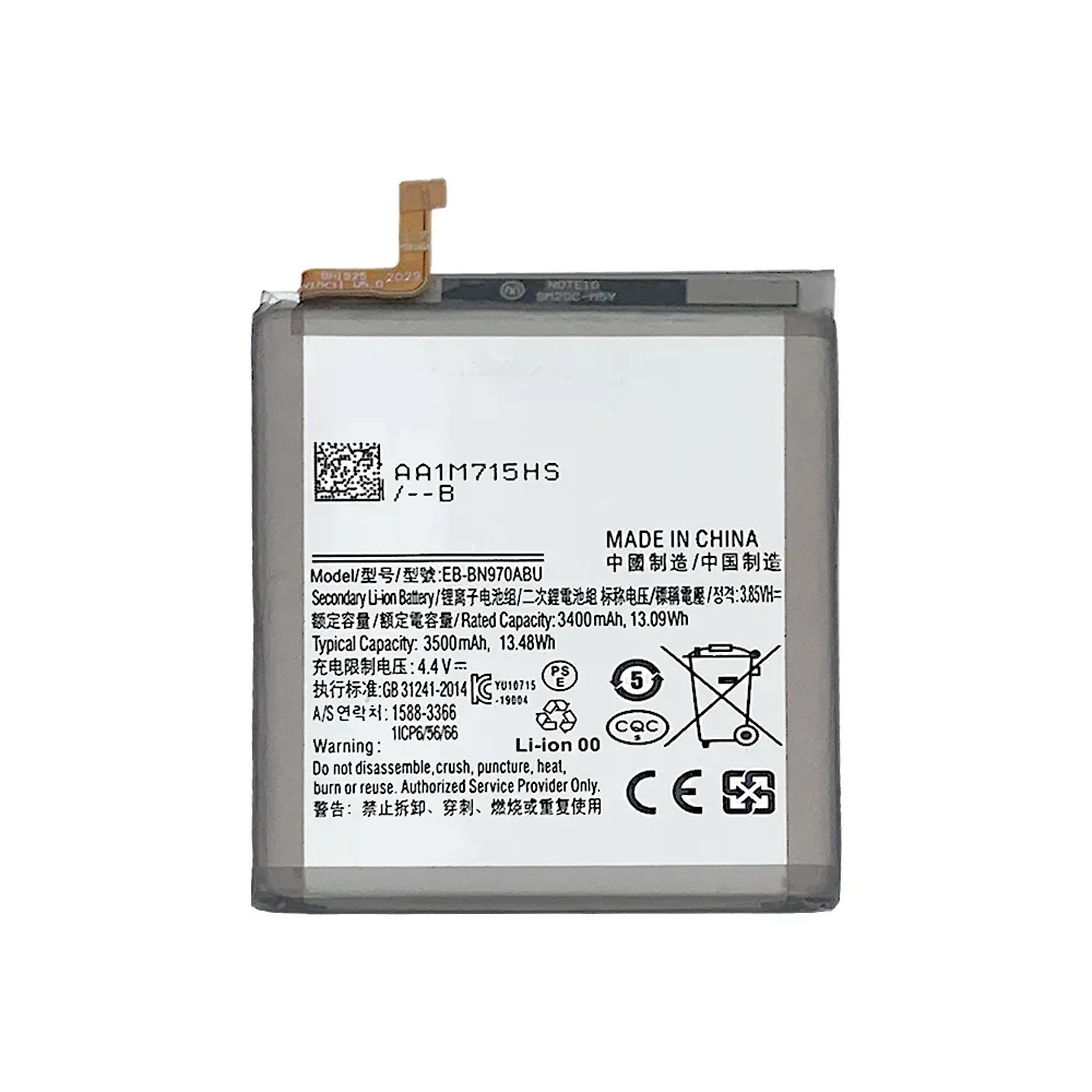 EB-BN970ABU Replacement 3500mAh Battery For Samsung Galaxy Note 10 Note X Note10 NoteX Note10 5G Batteries Bateria +Tool