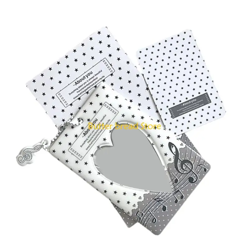 W89C Card Sleeve Water Resistant PVC Card Covers Photo Card Sleeves Photo Card Case