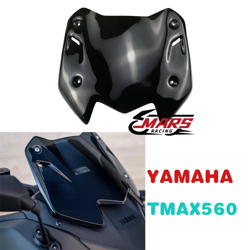 

Fits For YAMAHA T-MAX 560 TECH MAX 2025 2026 TMAX560 Motorcycle accessories parabrisas negro para motocicleta visera deportiva