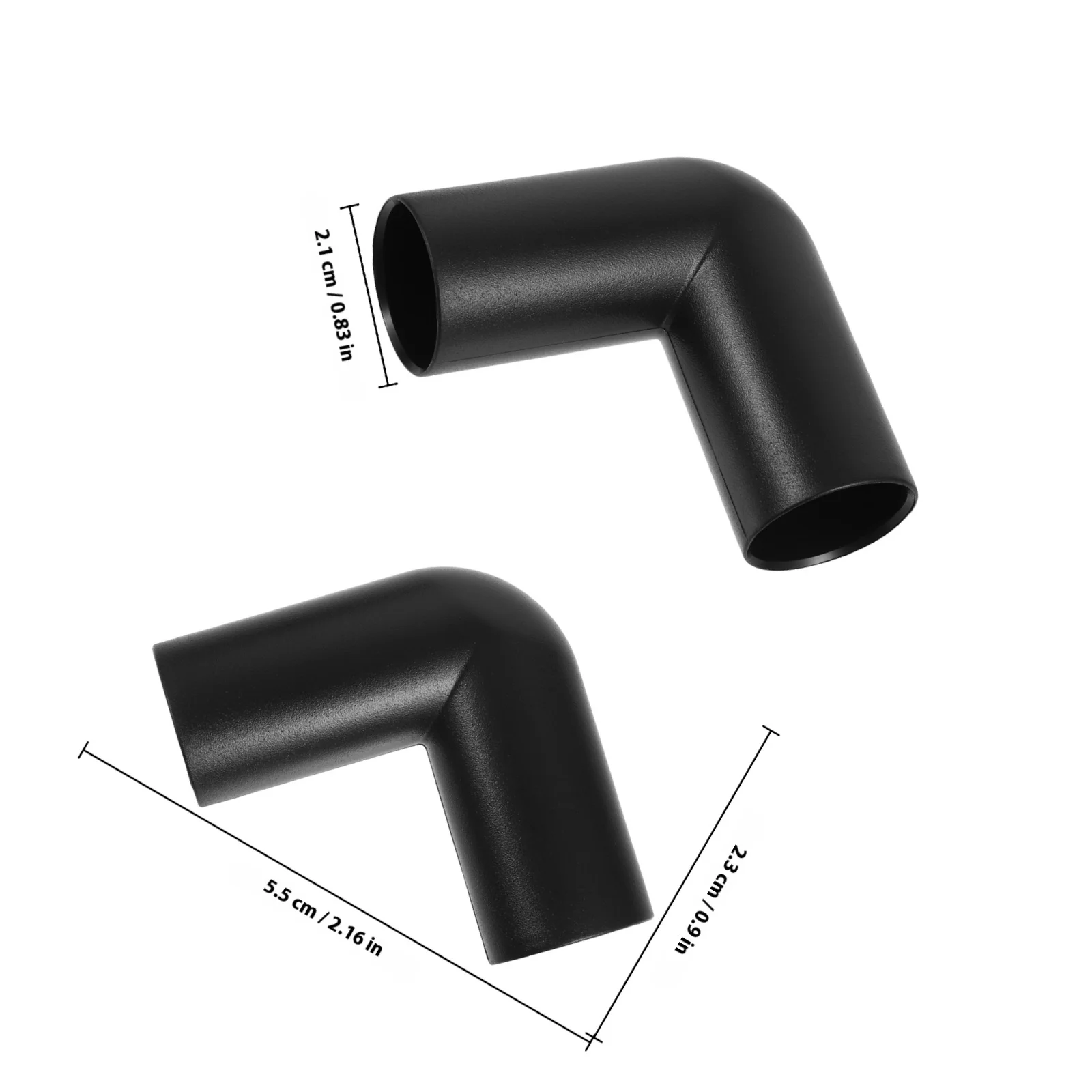 10 قطعة موصل ضوء خارجي متين مادة ABS إضاءة المناظر الطبيعية تمديد القطب استبدال أجزاء لأضواء الحديقة الشمسية