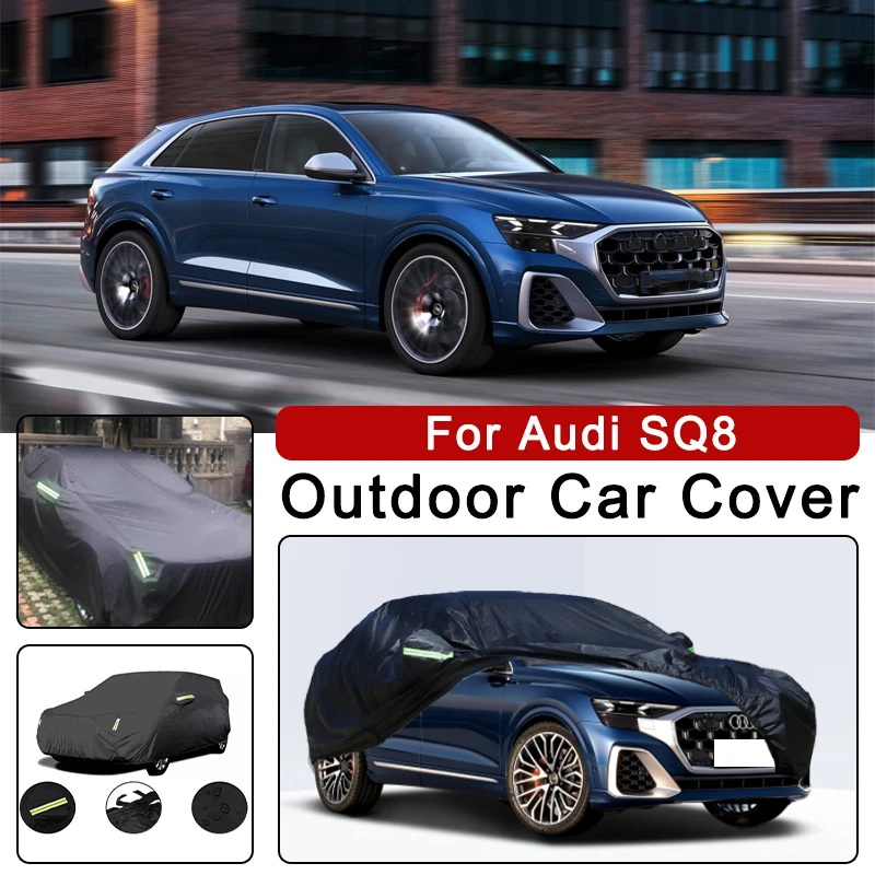 

Car Cover for Audi SQ8 - Outdoor Full Body Protection, Waterproof Dustproof Heat-Resistant, All-Season Use Exterior Accessories