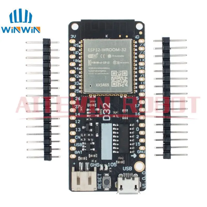 LOLIN D32 V1.0.0 – analiza i ocena płytki z procesorem ESP32 DSHOT