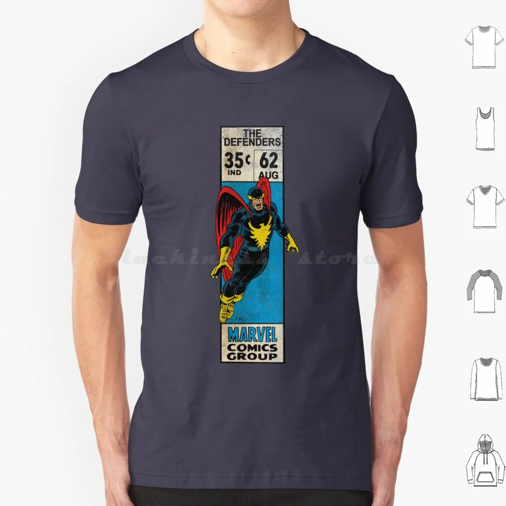 Retro Corner Box-Night Hawk T Shirt Men Women Kids 6xl Superhero Comics Bronze Age Comics Corner Box Retro Super Hero Pop Art