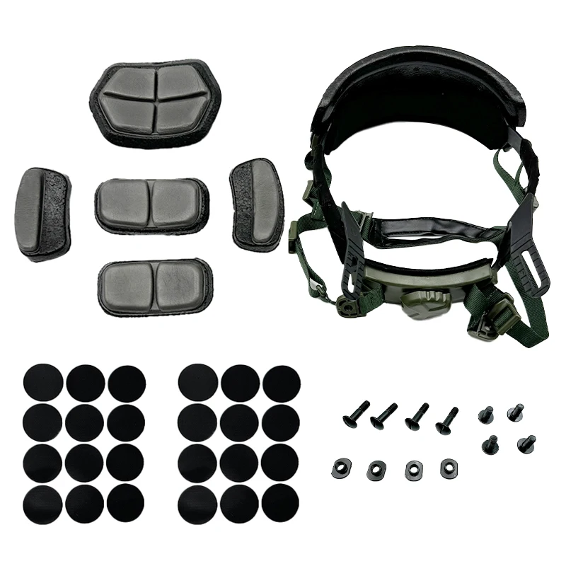 Helmet Inner Suspension System Shooting Hunting Helmets Adjustable Head Lock Strap Accessories for FAST SF HIGH CUT HELMET