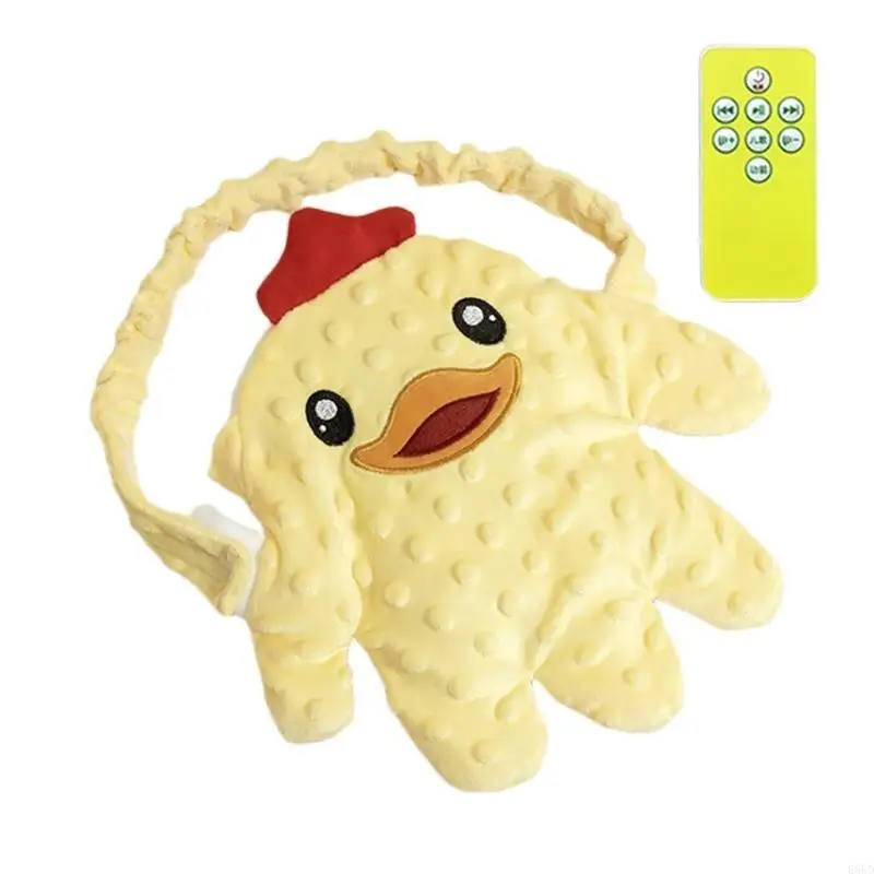 

Infant Sleep Aid Gentle Patting Hand Comforting Doll Toy with Built In 44 Songs for Calming Baby Relaxation Sleep E65D
