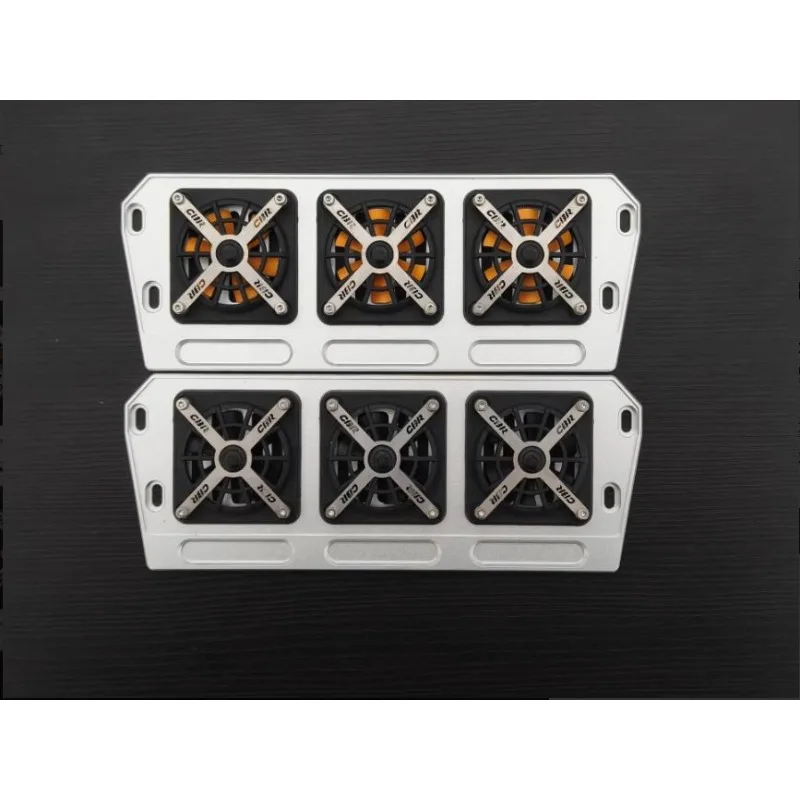 

Rear Simulation Radiator & Fan For 1/7 Traxxas UDR, Aluminum Alloy Stainless Steel Decoration Upgrade and modification parts