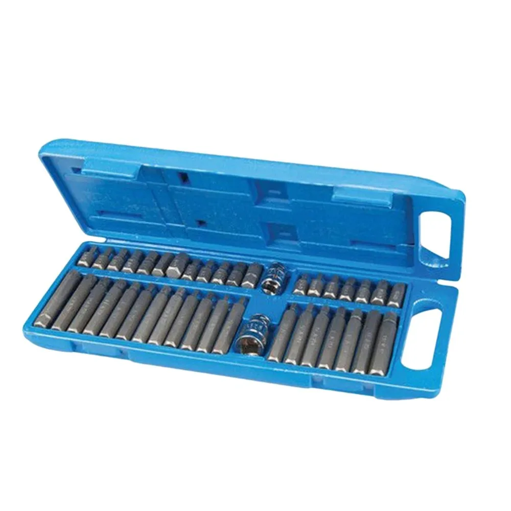 40PCS Automotive Tool Set with Socket Wrench Set for Breakaway Rods, Torque Wrenches,
