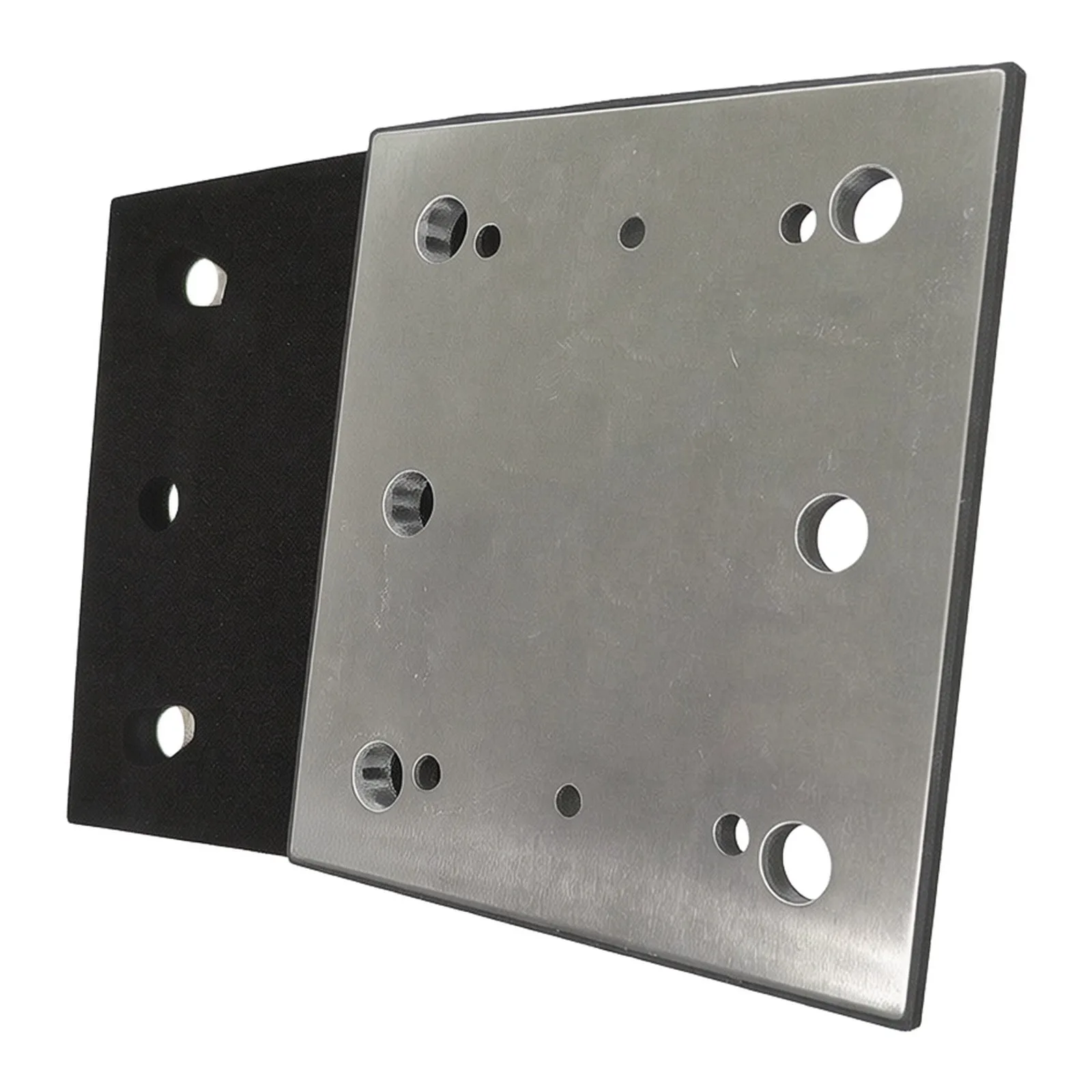 Pratical Nice Portable Workshop Equipment Sander Pad Backing Plate 1 * 1 PC Square 1/4 Sheet 100*110mm Pratical