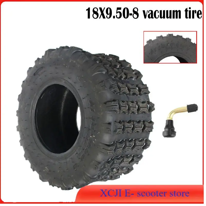 

Suitable for four-wheel motorcycle go kart accessories, beach bike 18X9.50-8 inch butterfly flower vacuum tires