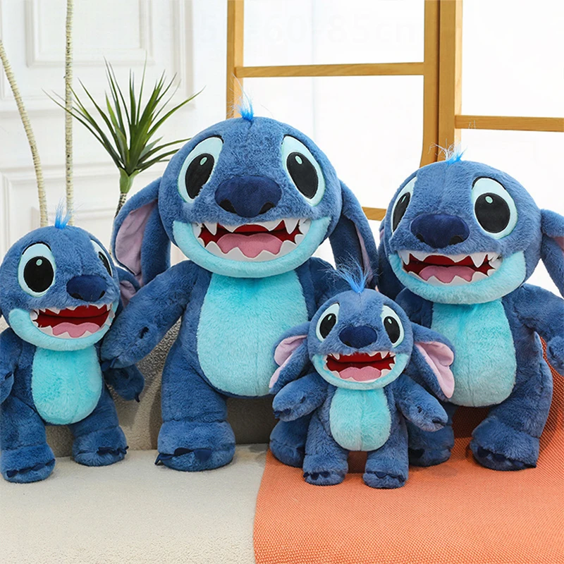 

Kawaii Stich Plush Toy Cute Stitch Cartoon Stuffed Doll for Kids Birthday Xmas Gift Soft Cuddly Plushie Sleep Pillow Perfect For