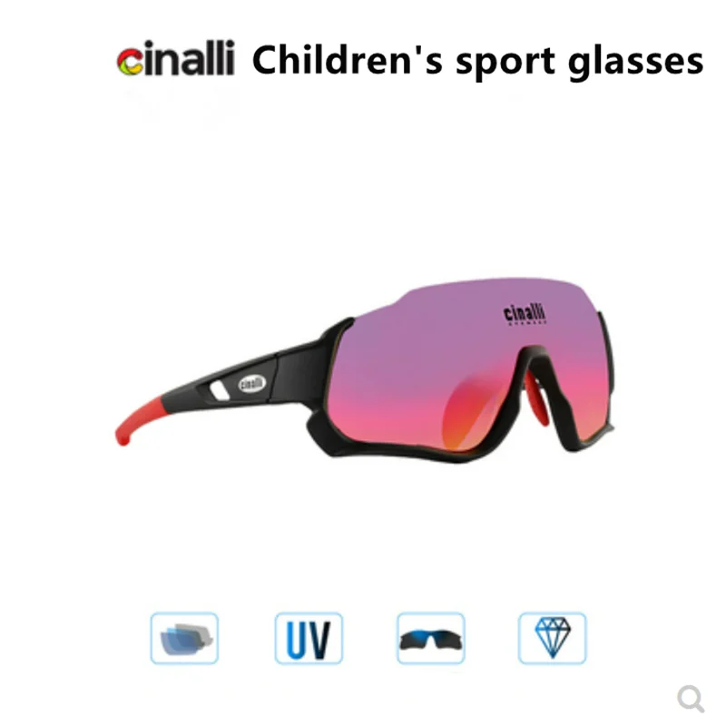 

Cinalli Children's Bicycle Glasses Balance Bike Skating Sports Glasses Suitable For 3-12 Years Old Goggles Sunglasses