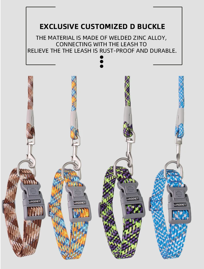 Haustier liefert Hunde halsband für Welpen mittelgroße Hunde niedliche Katze langlebiges Leben Hunde leine Halsband Deutscher Schäferhund Walking Training neu – Detail 8