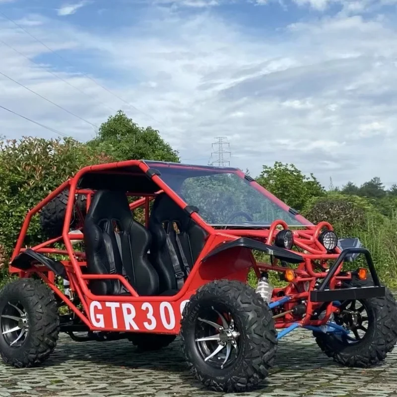 Factory direct sales four-wheel off-road all-terrain ATV kart 300CC mountain UTV motorcycle water cooling