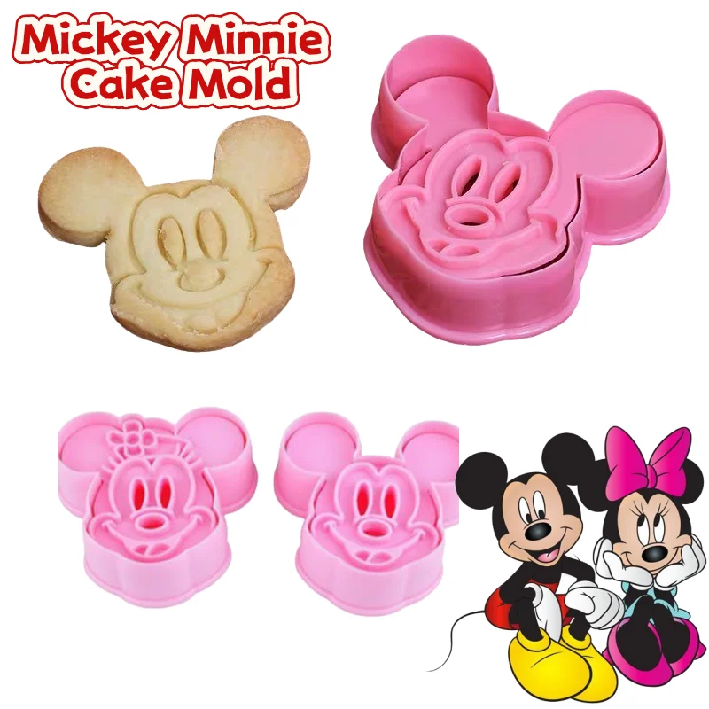 ميكي ميني الكرتون 3D قالب البسكويت DIY الخبز البسكويت كعكة الأرز والخضروات لفة قالب البطيخ هدية عيد الميلاد #1