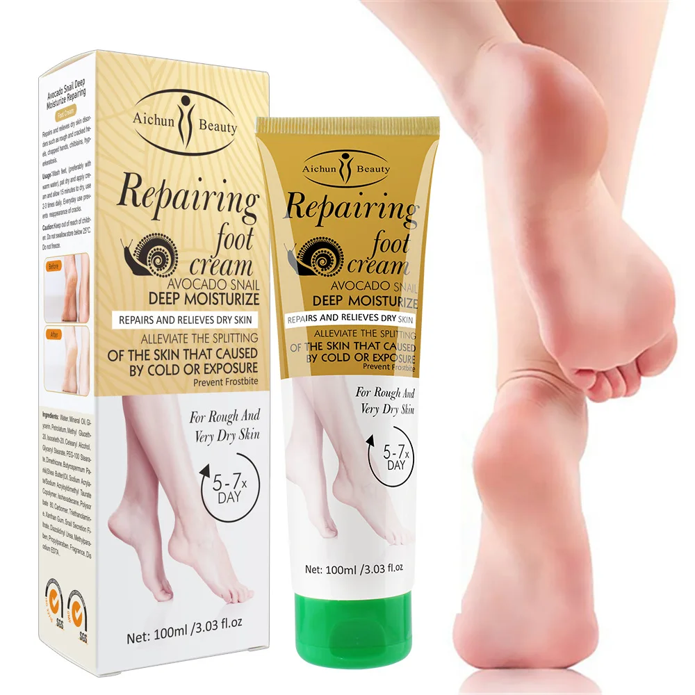 

Repair foot cream moisturize and hydrate remove dead skin tenderize feet prevent dryness crack repair rough skin Skincare