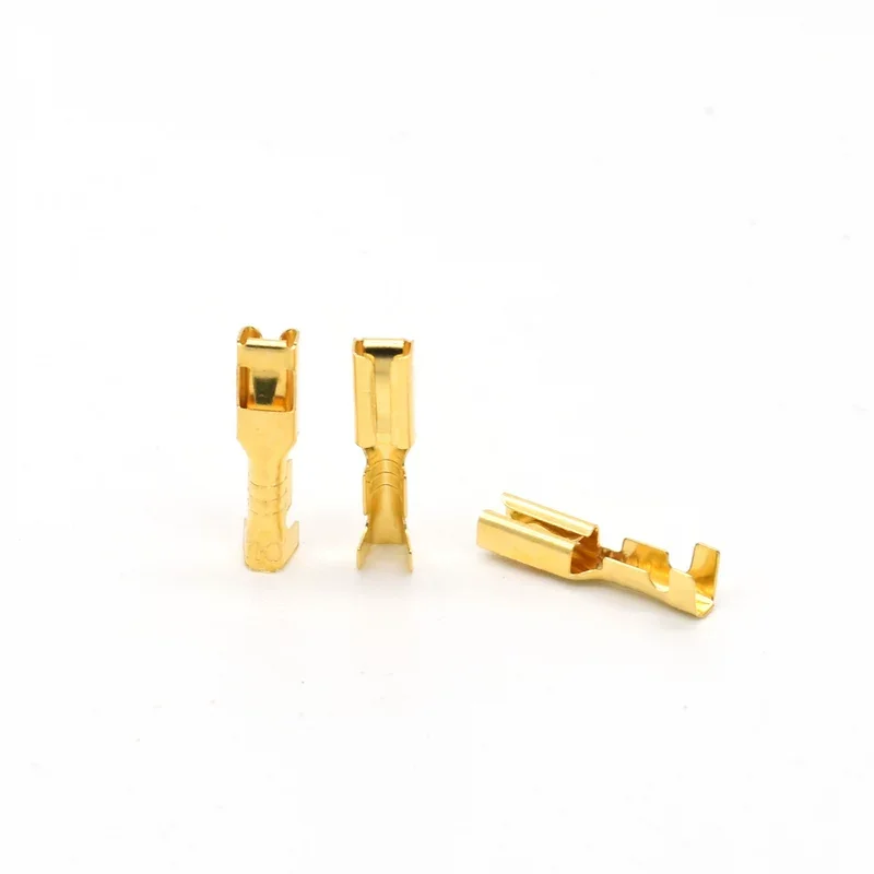 50PCS 2.8 Male and Female Insertion Spring Crimp Terminal 2.8mm Housing For Automotive Connector
