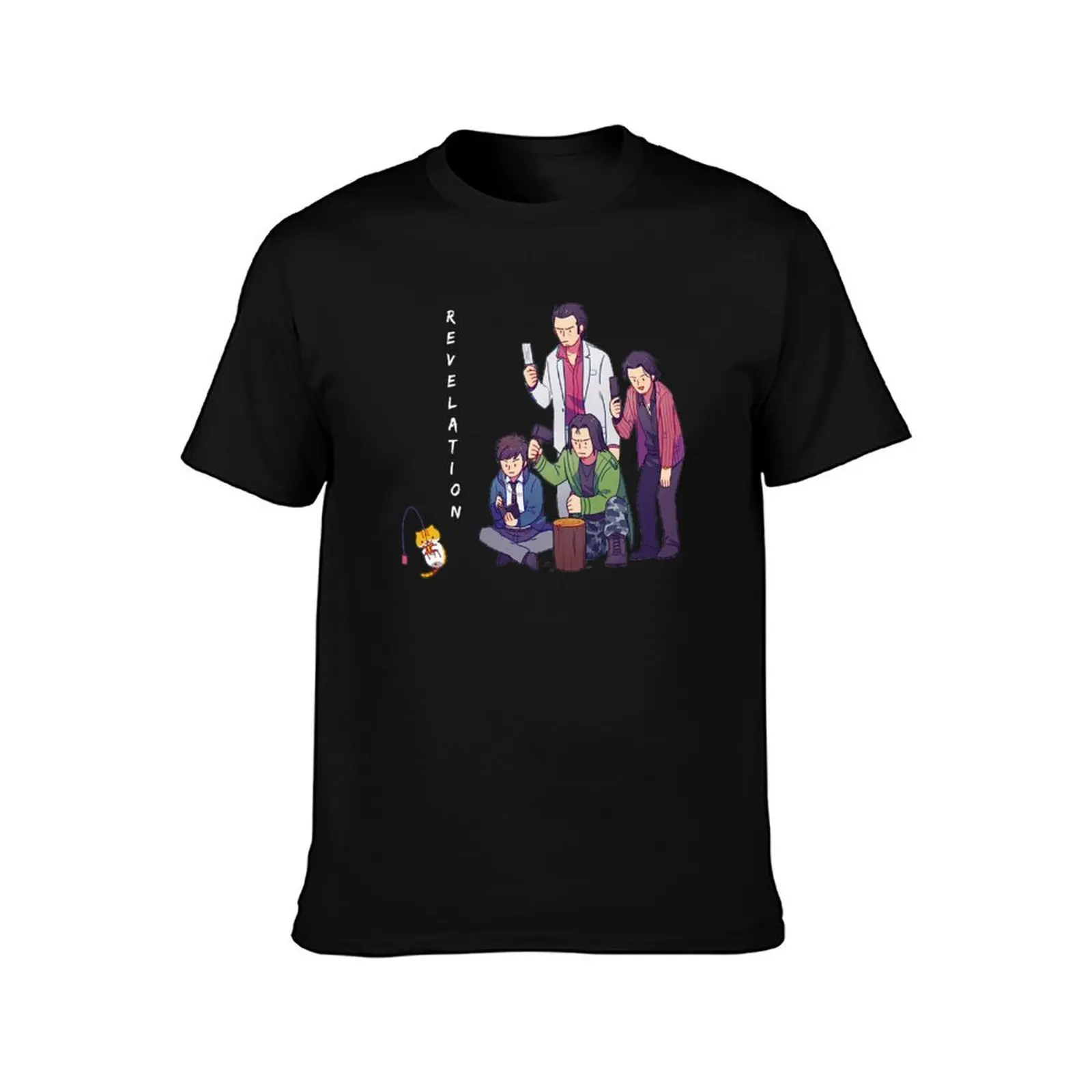 Yakuza 4 Revelation T-Shirt All Match Print Short Sleeve Top T-Shirt