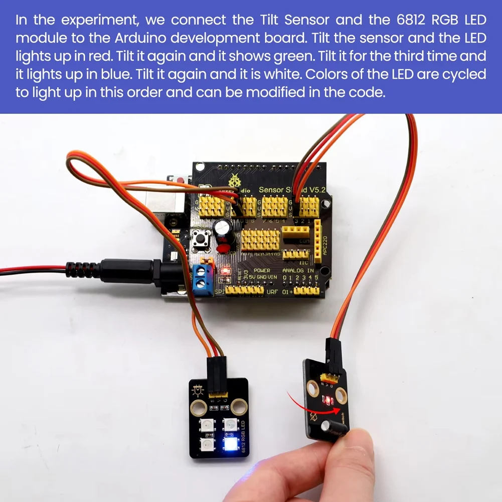 6812 RGB Module for Compatible with Diy Electronic Building Blocks