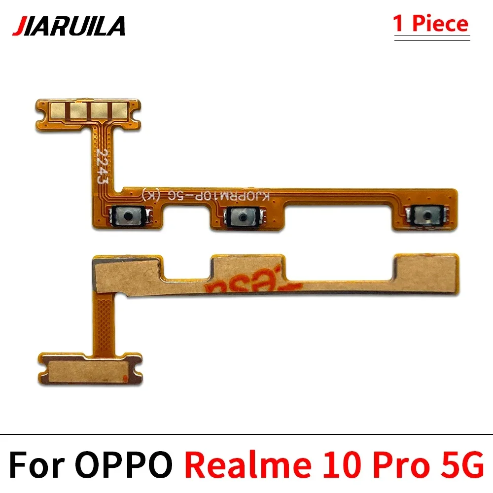 Power Button Switch & Volume Up / Down On / Off Button Flex Cable For Oppo A94 5G Find X3 Realme 9 10 Pro C11 2020 2021 C12 C15