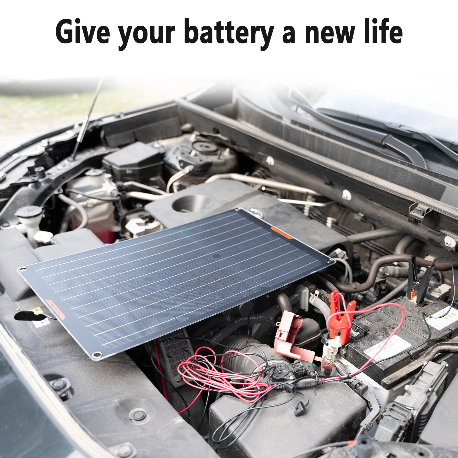 MHPOWOS 10/20/30/50 واط مجموعة اللوحة الشمسية 12 فولت البطارية الشمسية هزيلة شاحن صيانة + ترقية تحكم لقارب سيارة RV دراجة نارية