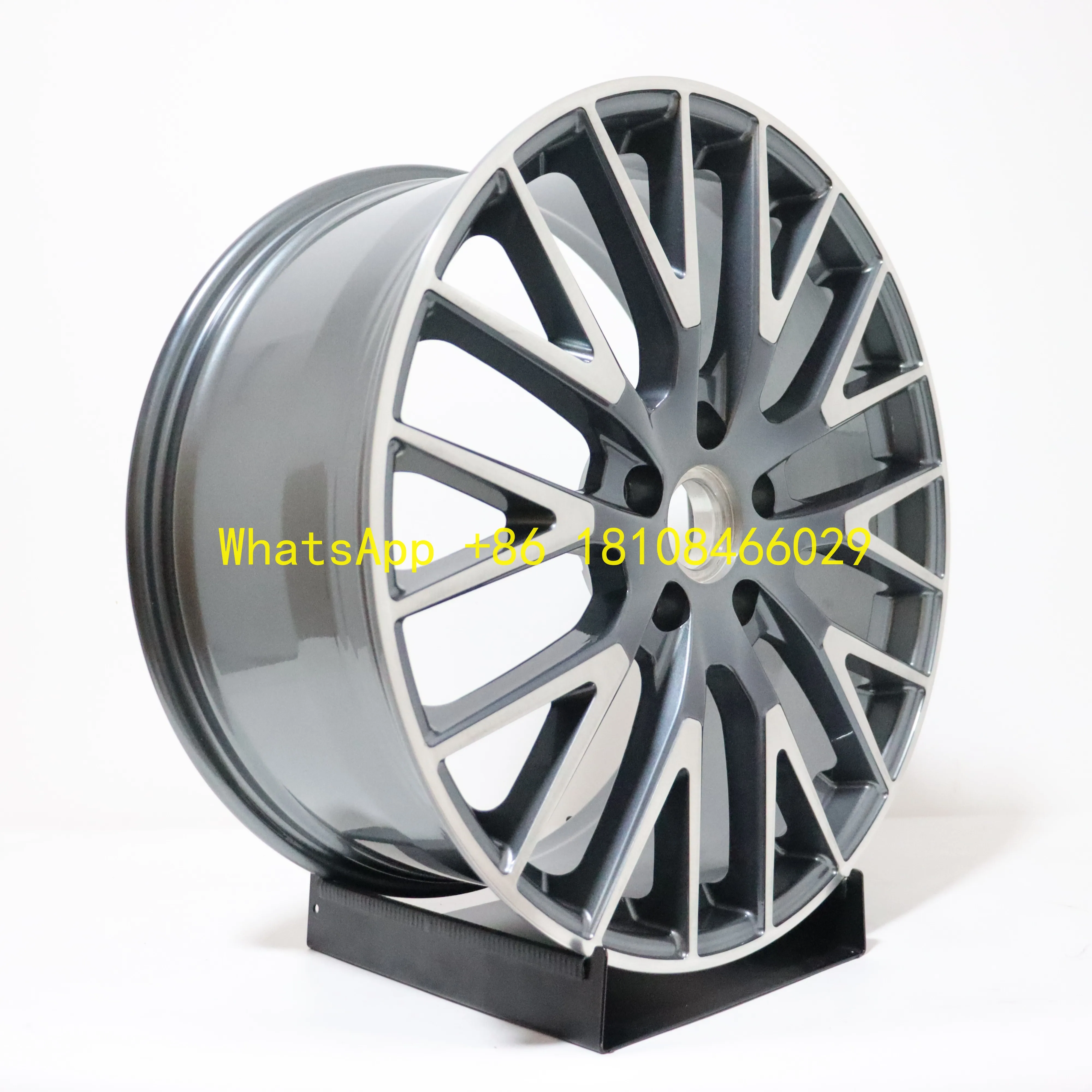 Custom  Forged Five Spoke Wheels   Grey Brushed Surface   Original Design 17-23 Inch for M2 M3 M4 F87 G87 F82