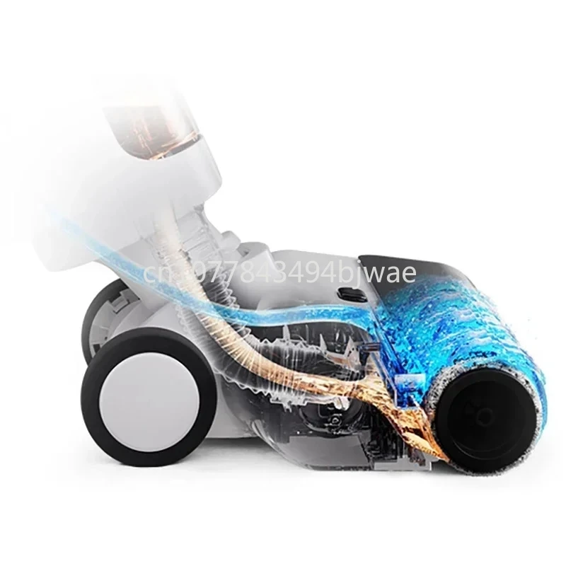 XIAOMI MIJIA Wireless Floor Washer 2C Antibacteri Wet And Dry Vacuum Cleaners Self Cleaning Crawler Roller Brush Washing Mopping