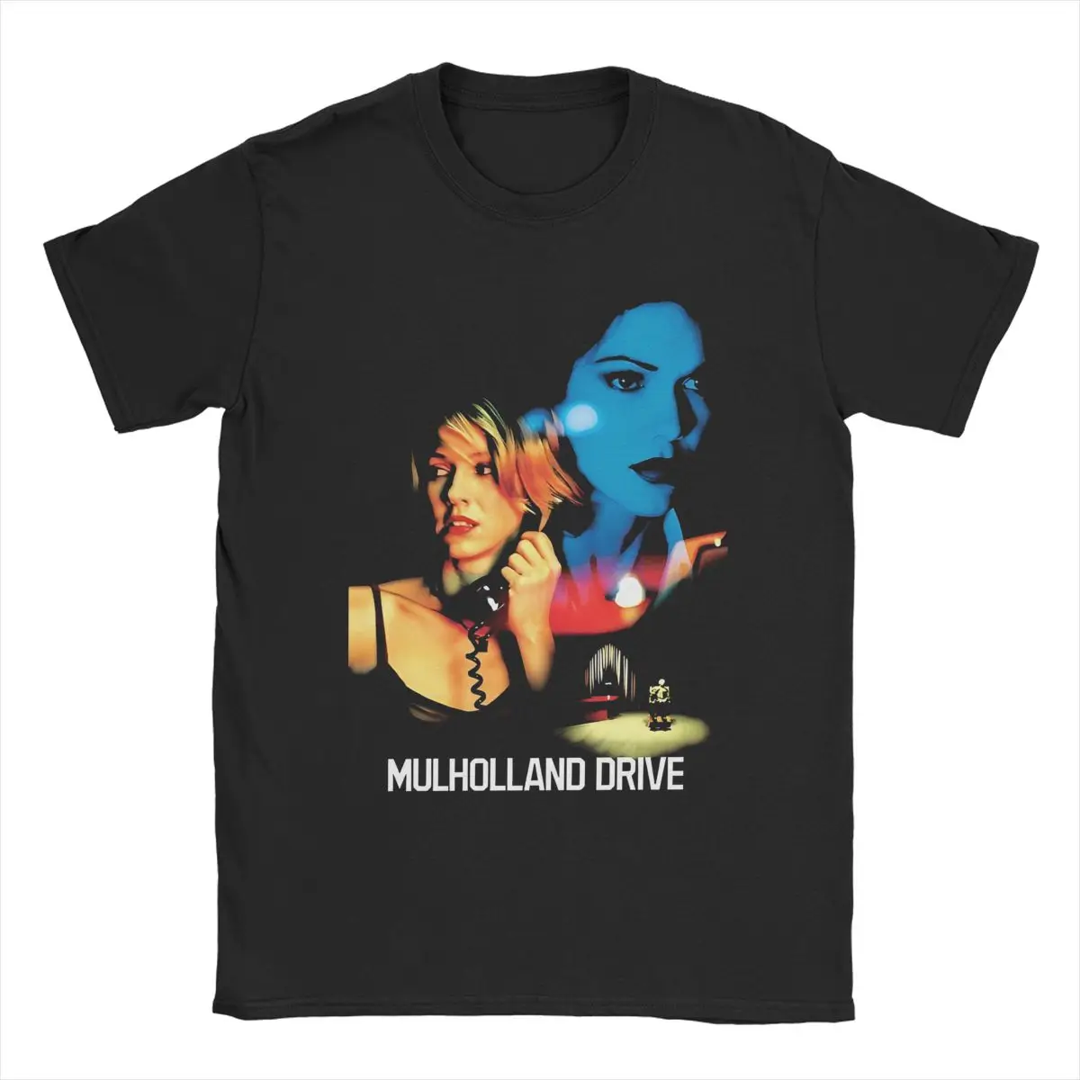 

Men Mulholland Drive US Movie T Shirts David Lynch Cotton merchandise Hipster Short Sleeve Round Neck Tee Shirt Gift T-Shirts
