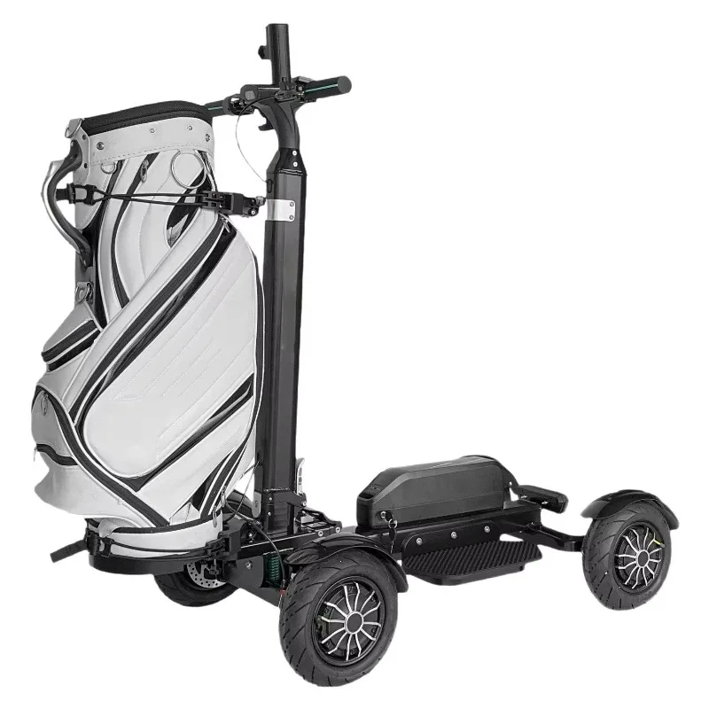 Foldable removable 4-wheel aluminum alloy electric single seat 18-hole electric mobile 200kg