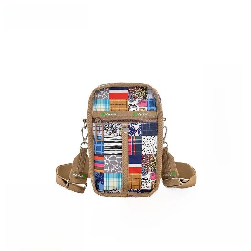 

Leboe 50th Anniversary Plaid Patchwork Lightweight Commuter Single oulder Crossbody Handbag Ladies Handbags New Arrival