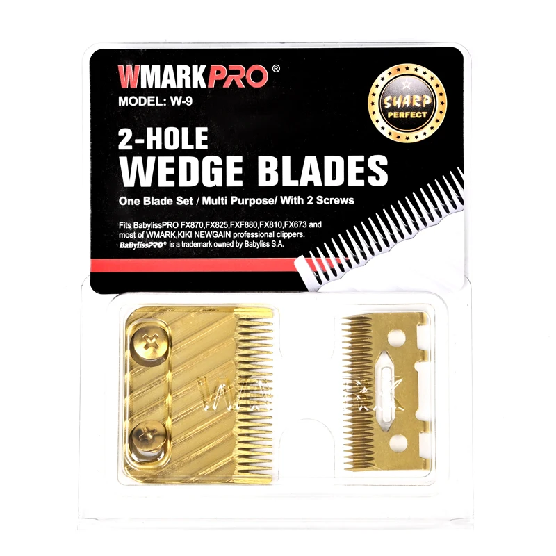 WMARK W-9G Wedge Blade for BabylissPRO Barberology Replacement for FX870/FXF880/FX810/FX825/FX673N