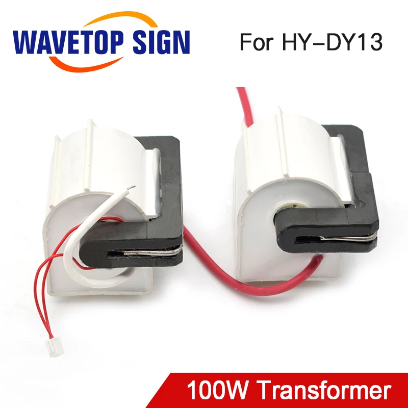 SignkoRay HY-80TC-3T*2 100W High Voltage Flyback Transformer use for RECI Laser Power Supply DY13 100W 2PCS/Lots